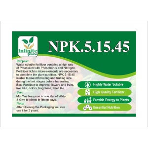 NPK 5-15-45 Plant Food 100 Gram